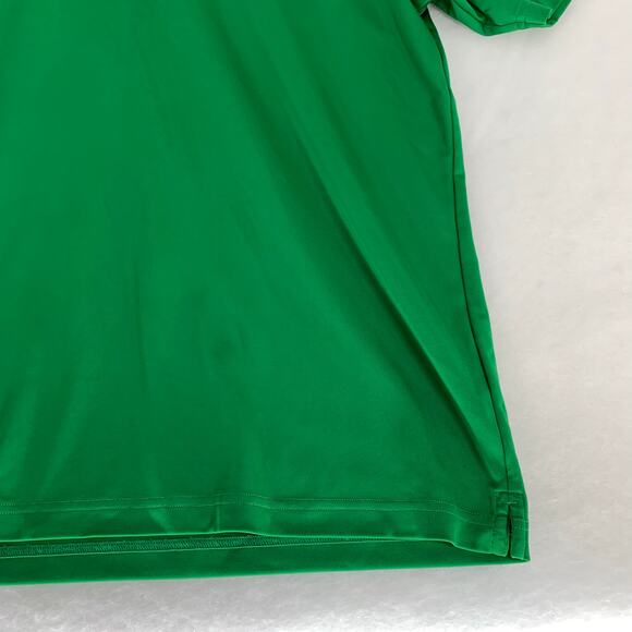 Men's Under Armour Green Notre Dame Fighting Irish Wordmark T2 Polo Size 2XL - Picture 9 of 15